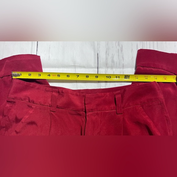 Alice + Olivia Red Trousers - Picture 2 of 7